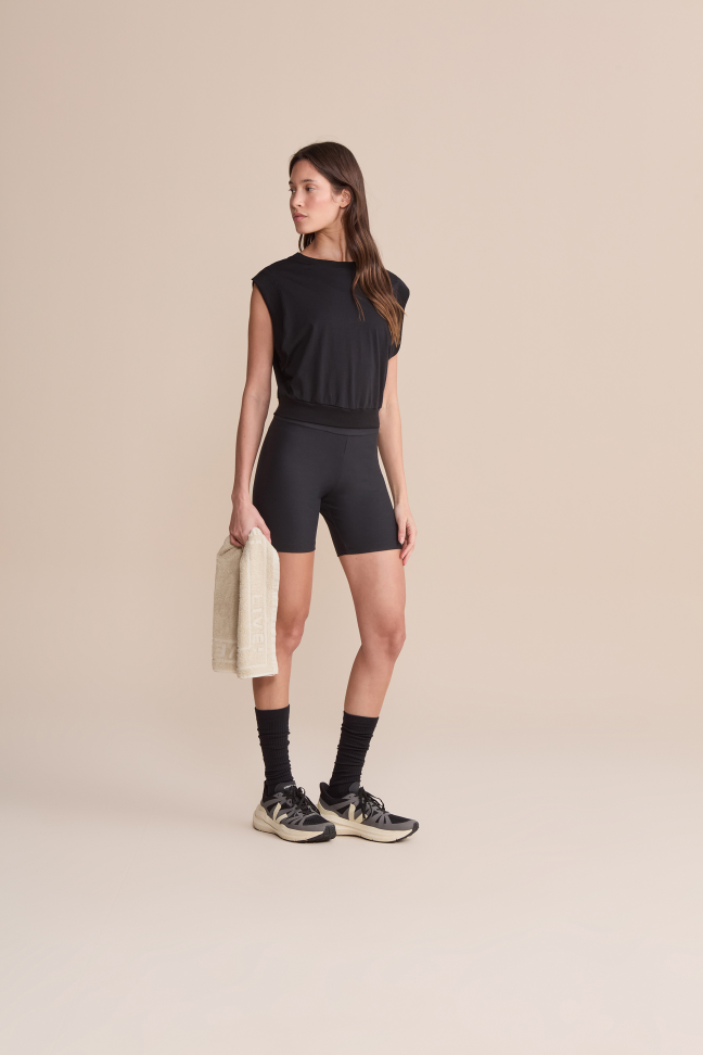 Regata Cropped Soft Pima Preto LIVE! - #3