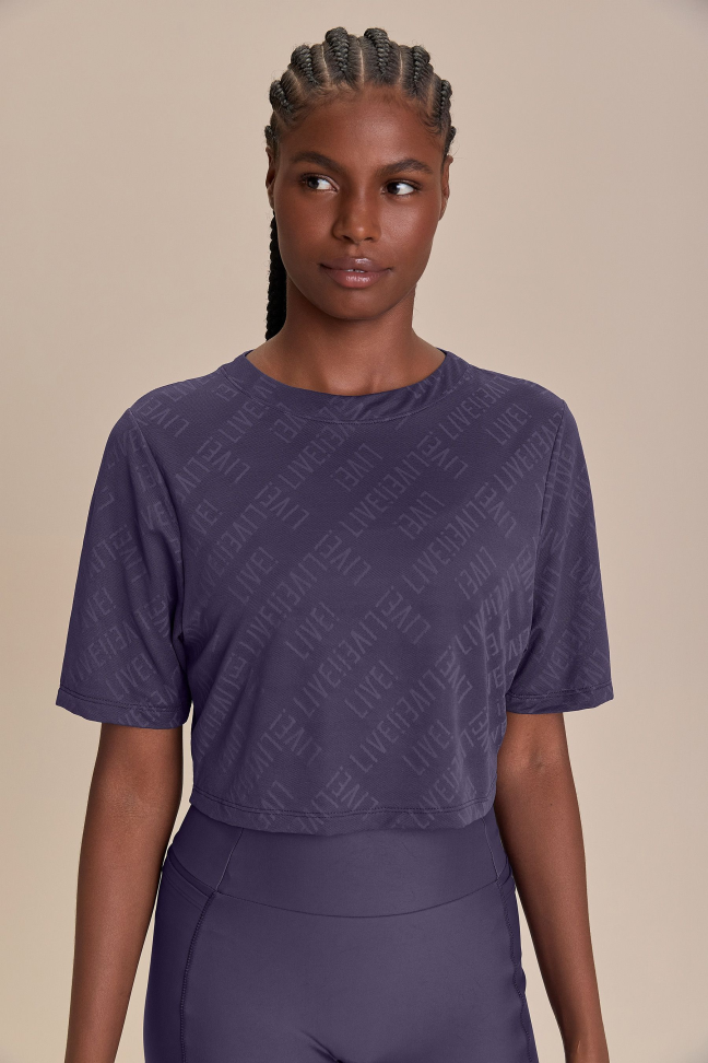 Blusa Jacquard Tela LIVE! Tide