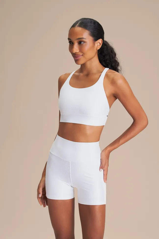 Shorts Fit Allure® Adaptiv LIVE! Branco - #1