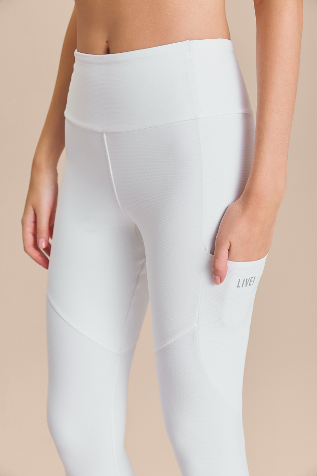 Legging Six Pockets Speed White  LIVE! - #6