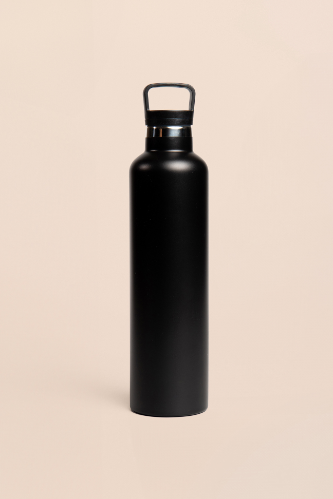 Garrafa Microdrink Steel 1L Preta LIVE! - #4
