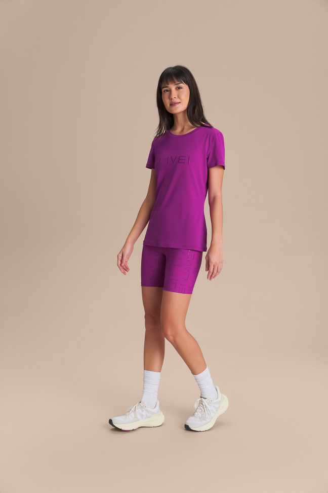 Camiseta LIVE! Comfort Vivid Fuchsia LIVE! - #3