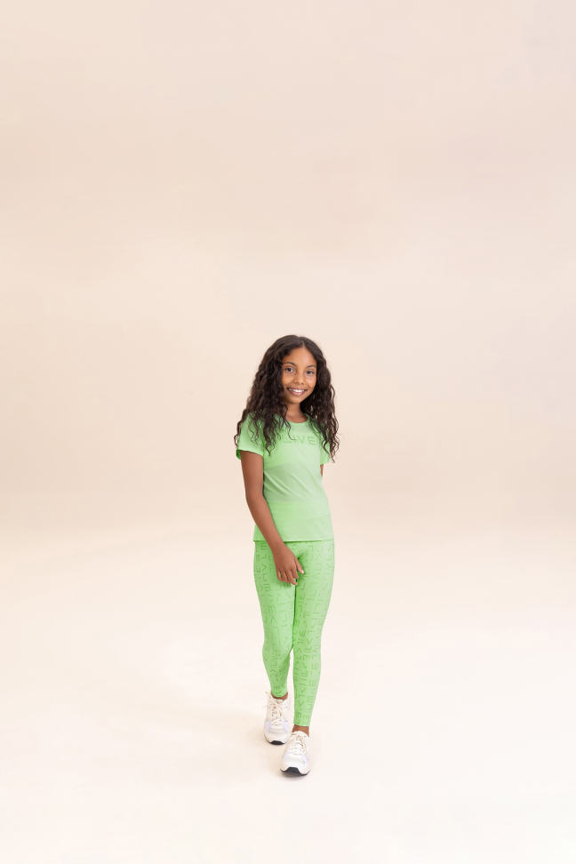 Legging Icon Kids Verde LIVE!