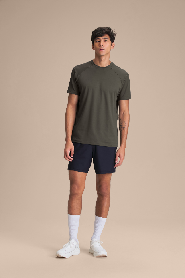 Camiseta Fitness Masculina LIVE! Train Up Loose Comfy Obsidian Grey - #6