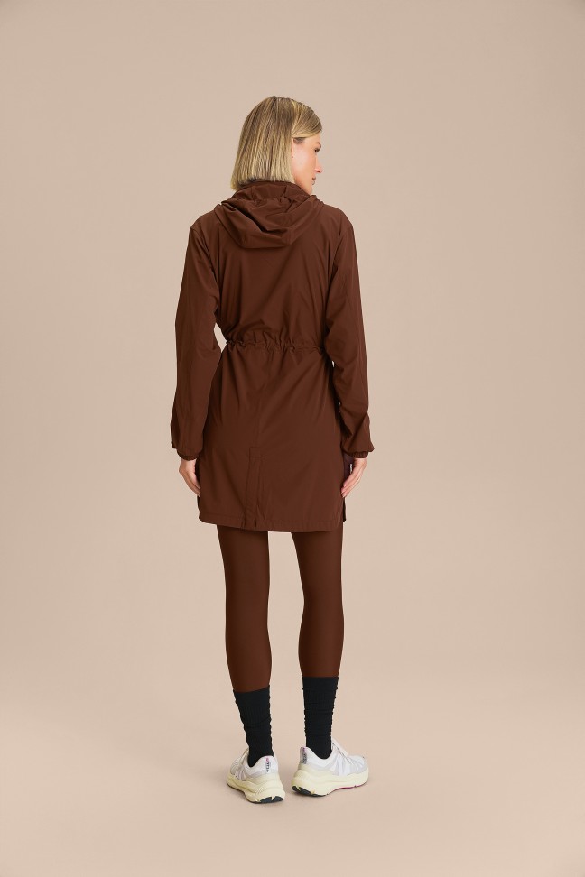 Parka Long Smooth Touch Chocolate Plum LIVE! - #7