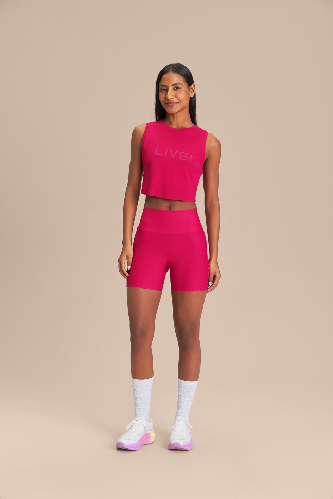 Regata Cropped LIVE! Comfort Vital Pink - #5
