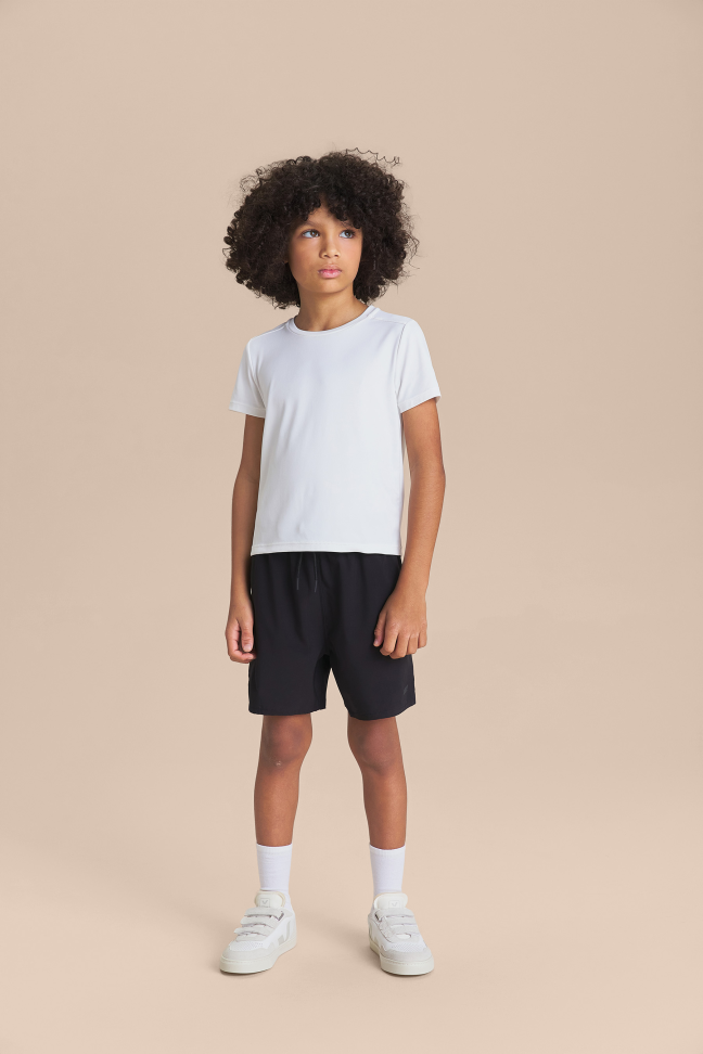 Camiseta Up Loose Kids New Wite - #5