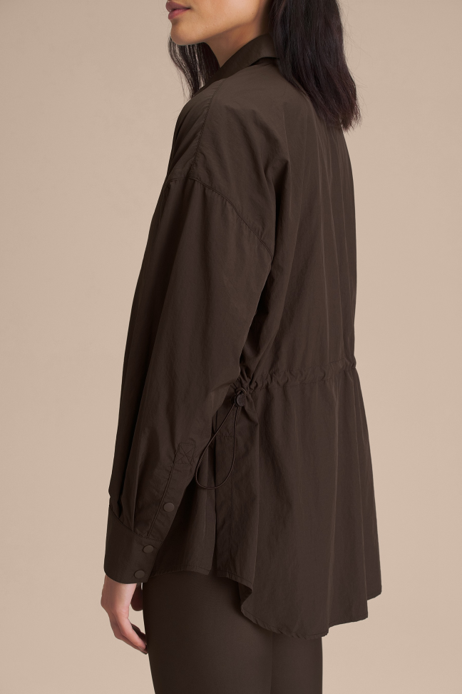Camisa Utility Aeris Cocoa Brown LIVE!