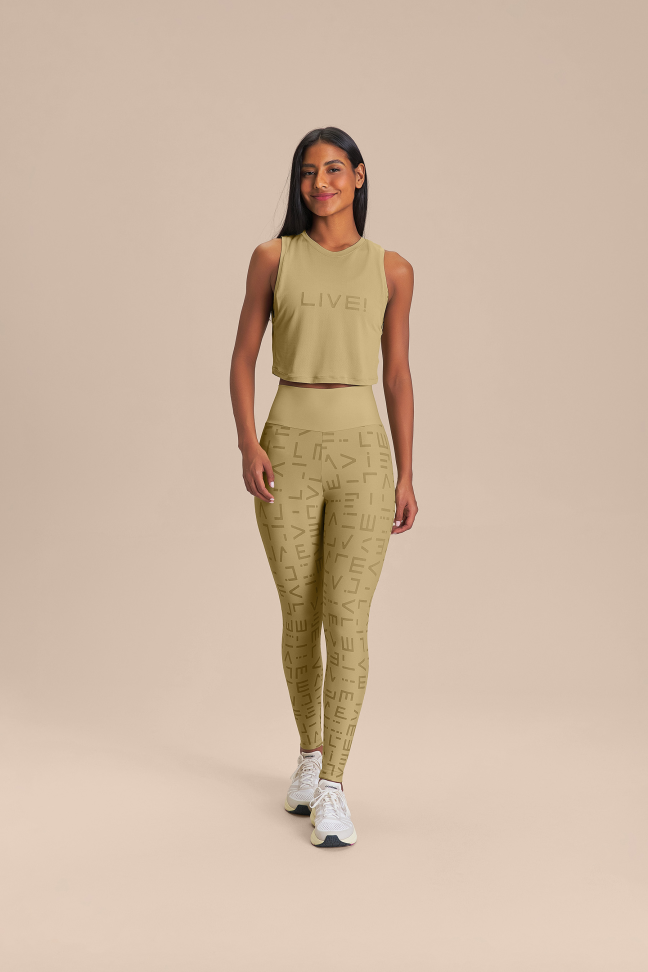Regata Cropped LIVE! Comfort Core Green - #5