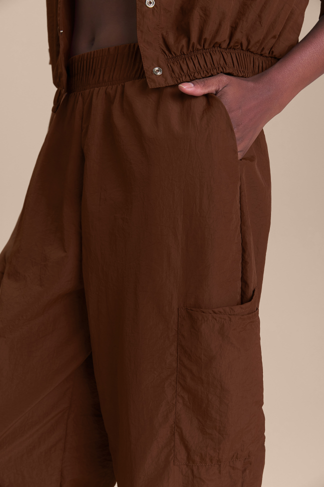 Calça Jogger Flexwave Chocolate Plum LIVE!