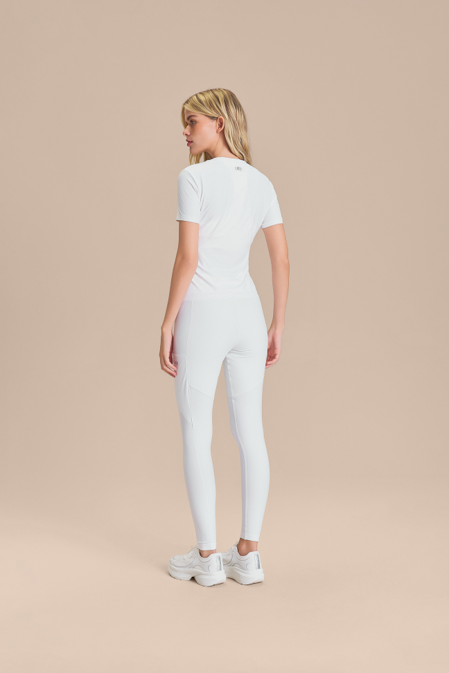 Legging Six Pockets Speed White  LIVE! - #9