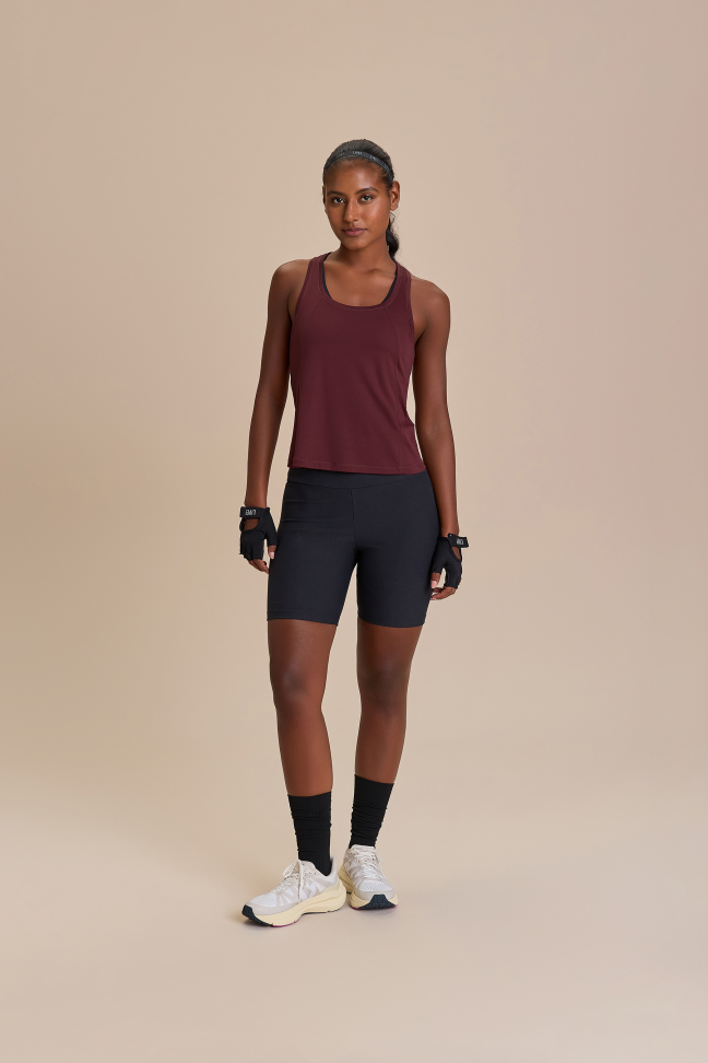Regata Equilíbrio Bio Stretch Claret LIVE!