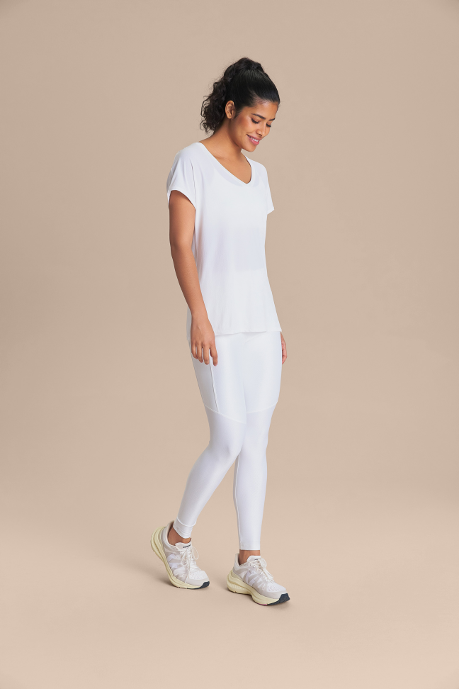 Camiseta V Comfort White Branco LIVE! - #3