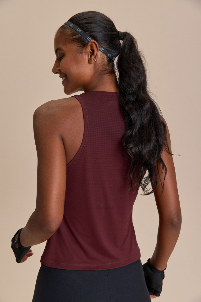 Regata Equilíbrio Bio Stretch Claret LIVE!