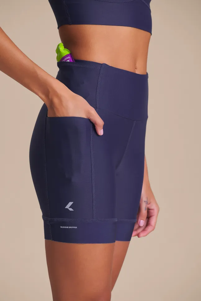 Bermuda Fitness Feminina LIVE! Six Pockets Speed Tide com 6 Bolsos - #3
