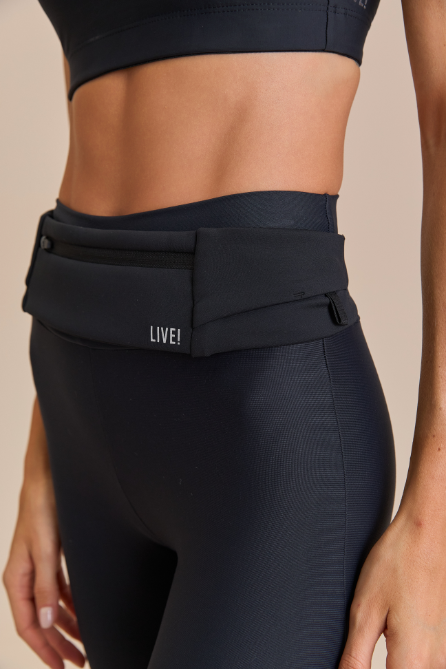 Pochete Training Unissex Preta LIVE!