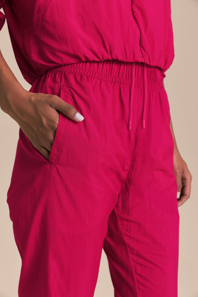 Calça Jogger Nylon Net Vittal Pink LIVE! - #3