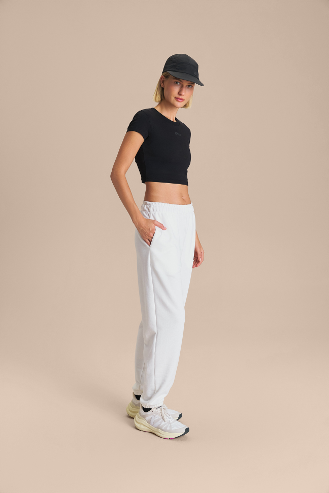 Blusa Cropped Pima Slim Preta LIVE!