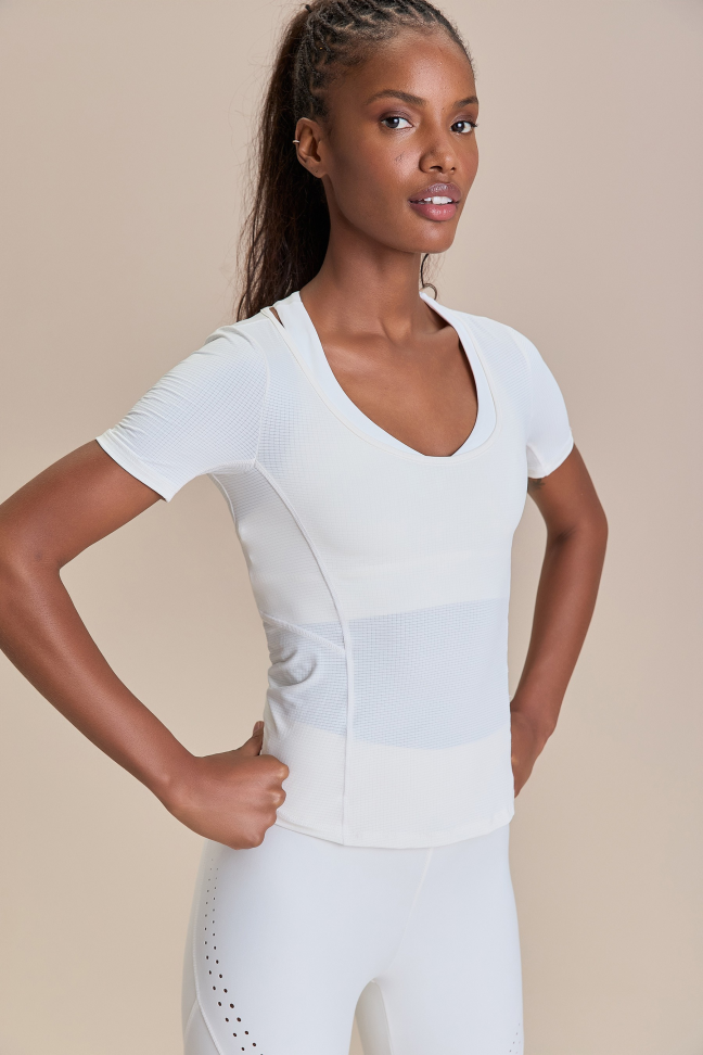 Blusa Flex Air Move® Frost Off White LIVE!