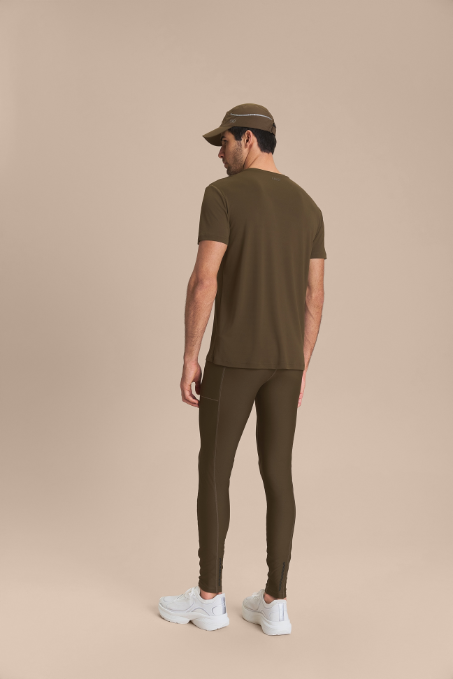 Camiseta Train Comfy Men Green Kelp LIVE! - #5