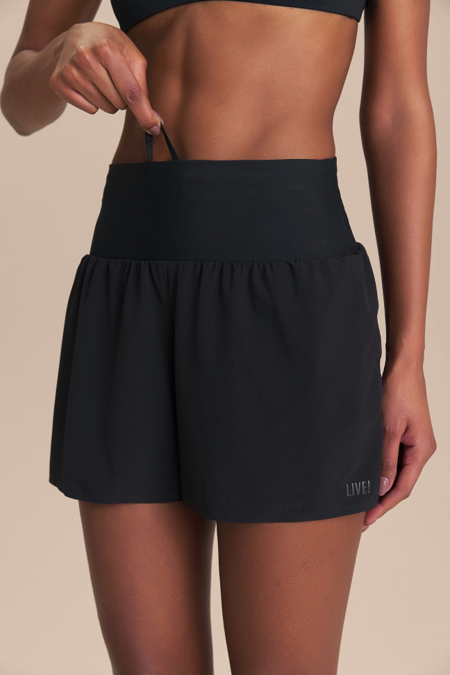 Shorts Run Dryside Preto LIVE!