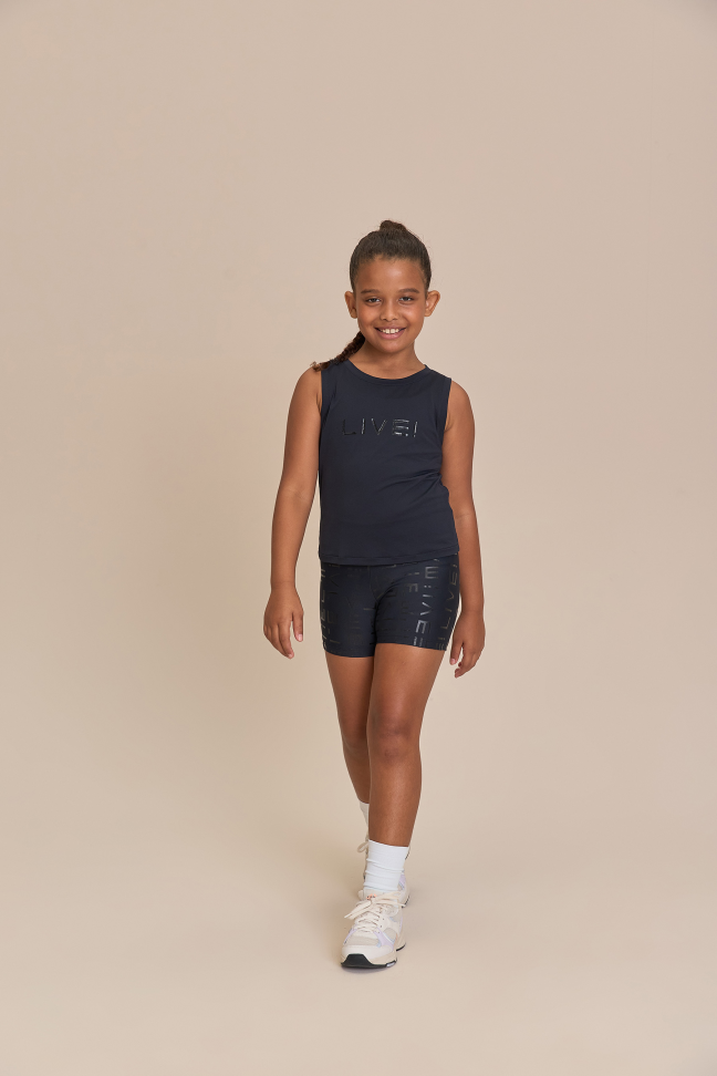 Shorts Icon Neo Kids Preto LIVE!