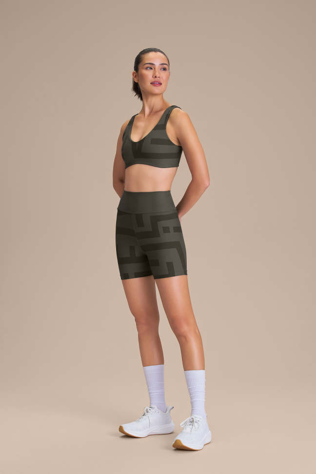 Top Fitness Feminino Reversível LIVE! Maxi Hydefit® Adaptiv Obsidian Grey - #4