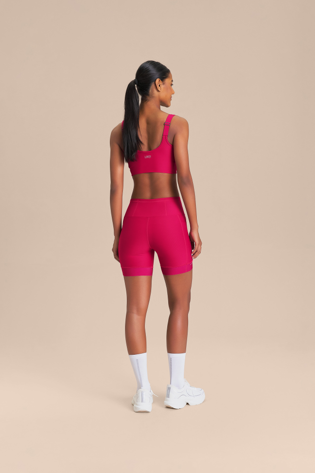 Bermuda Six Pockets Speed Vital Pink LIVE! - #8