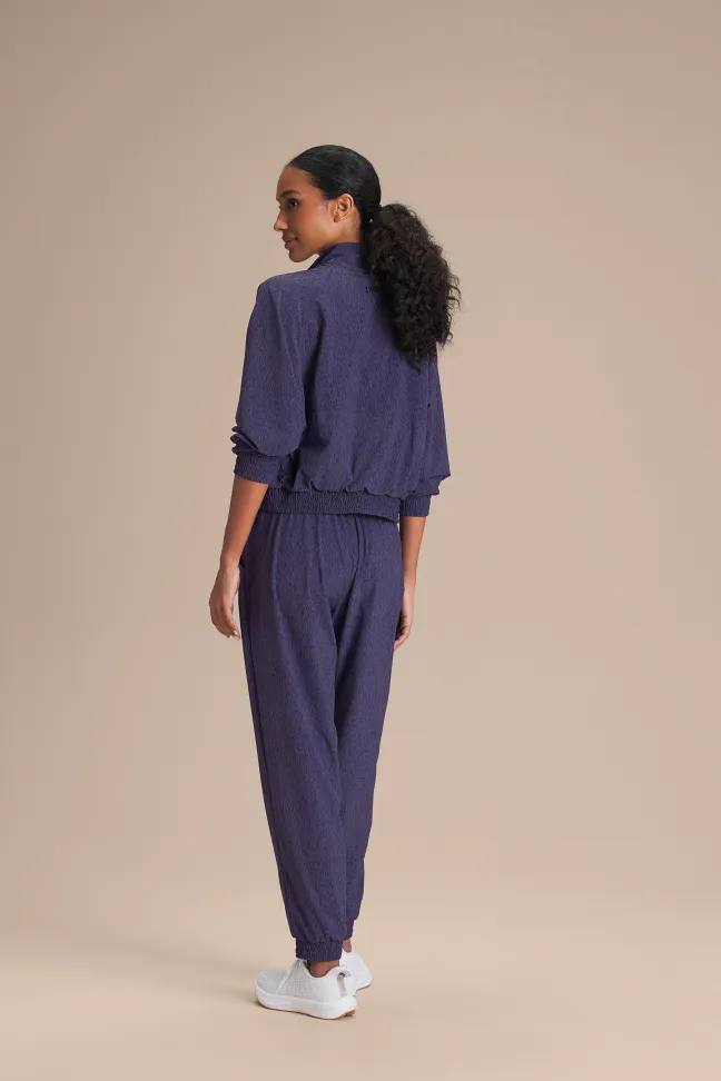 Calça Jogger Feminina LIVE! Voltstream Blue Grain - #4