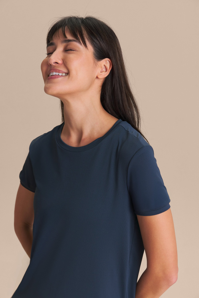 Camiseta Basic Comfort Azul Drop  LIVE! - #5