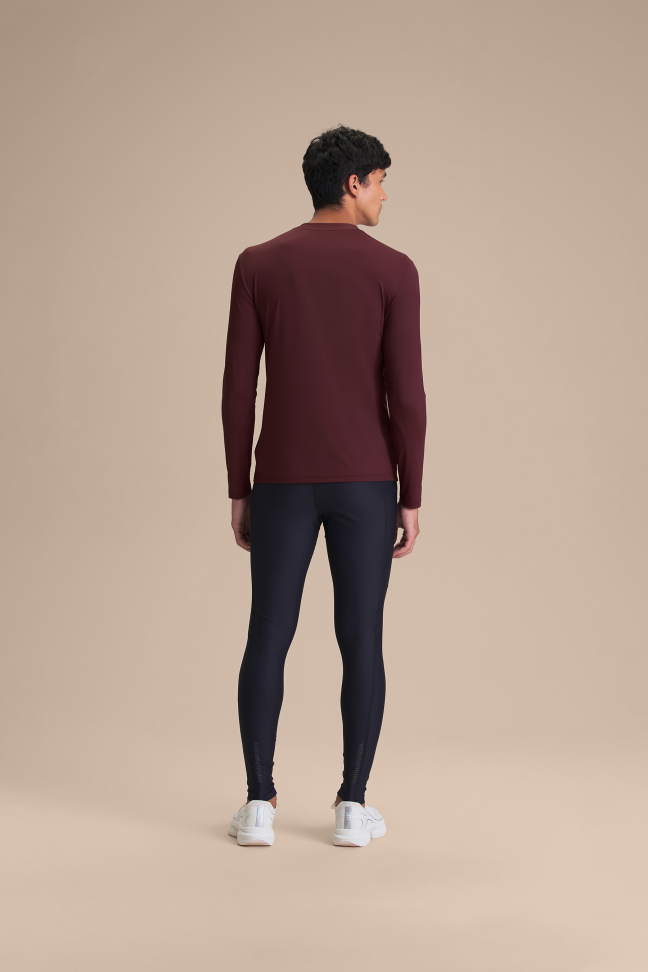 Calça de Corrida Masculina LIVE! Run Move Airflow Speed Preta com Compressão e Bolsos - #7