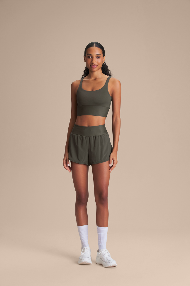 Shorts Fitness Feminino LIVE! Pro Dryside Obsidian Grey - #5