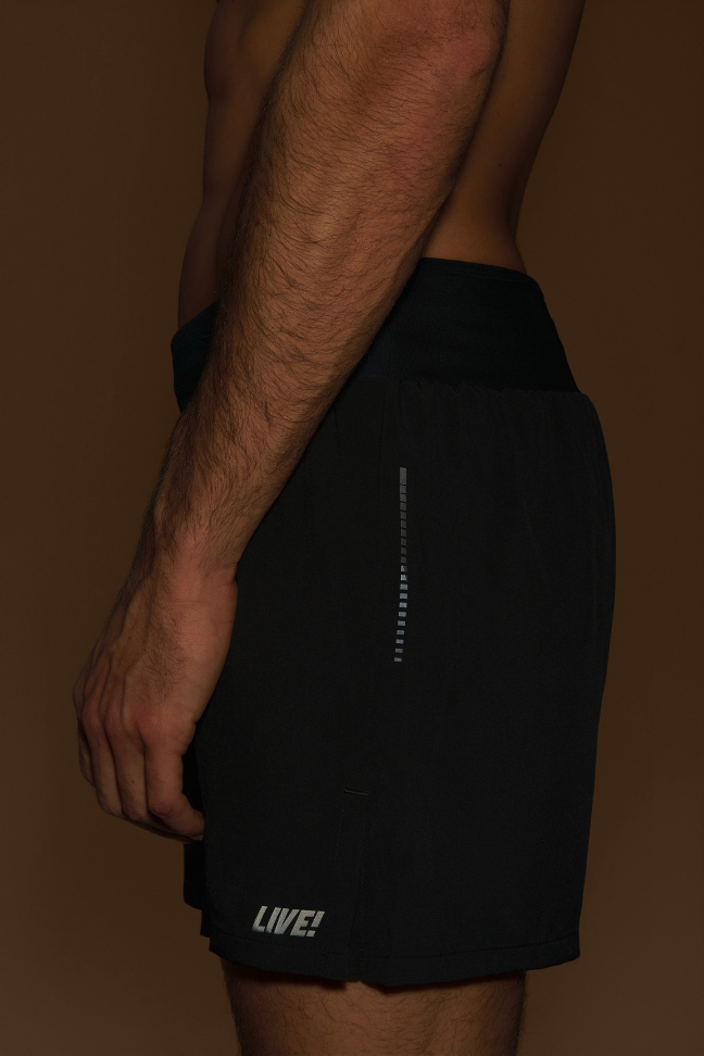 Shorts Run Six Pockets 4'' Men Preto LIVE! - #3