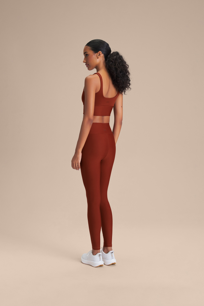 Top Fitness Feminino LIVE! Move Sense® Rust Red - #3