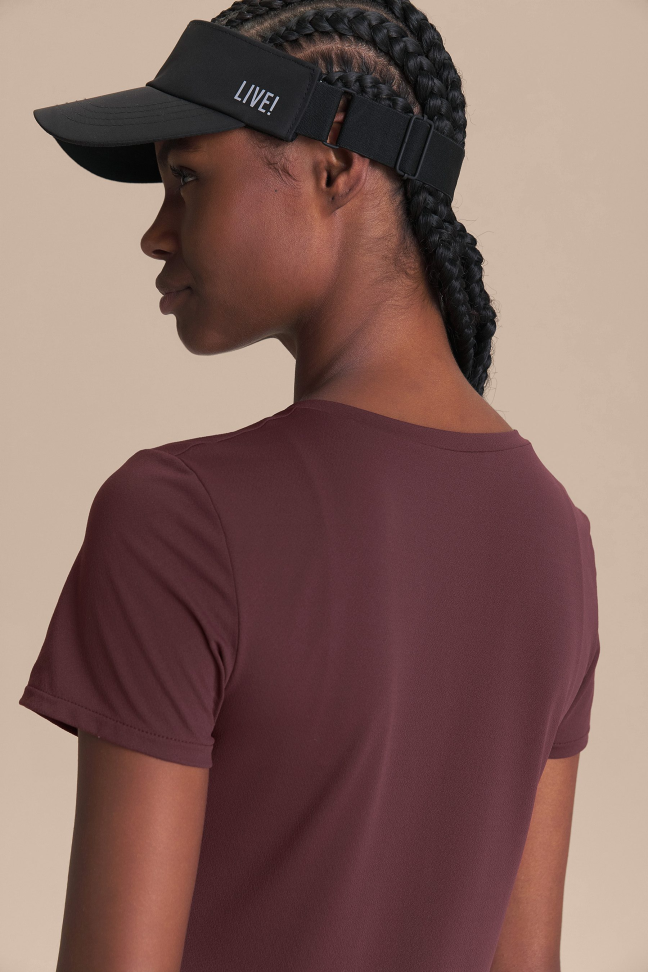 Camiseta LIVE! Comfort Aubergine - #3
