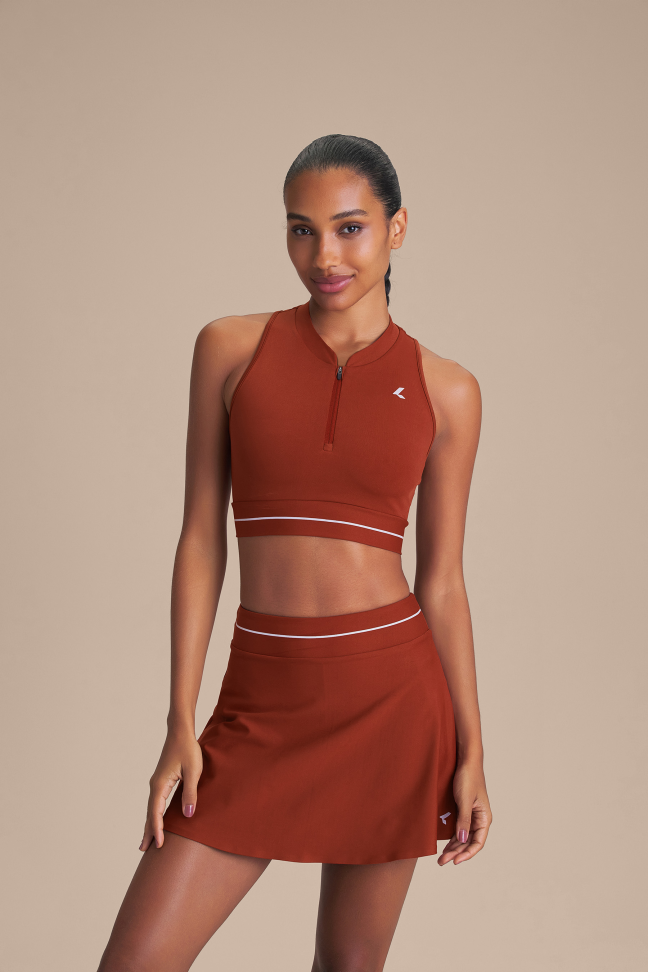 Saia Fitness Feminina LIVE! Ace Hydefit® Adaptiv Rust Red