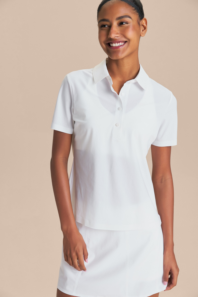 Camiseta Polo Baseline Skin New White LIVE!