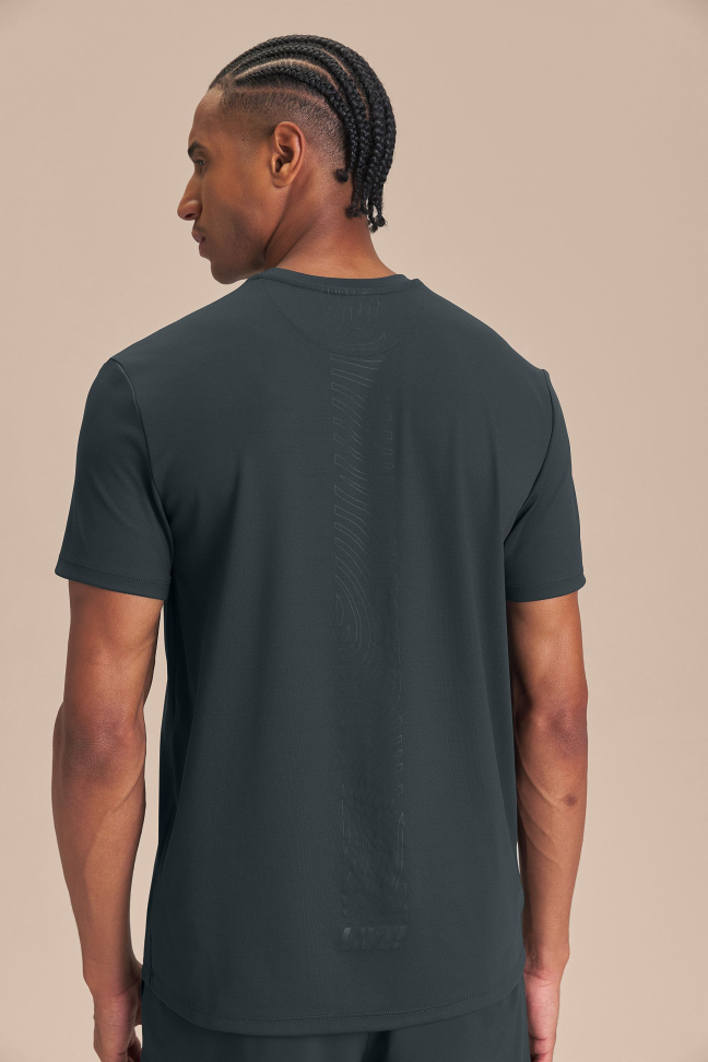 Camiseta Train Comfy Men Shadown Green LIVE!