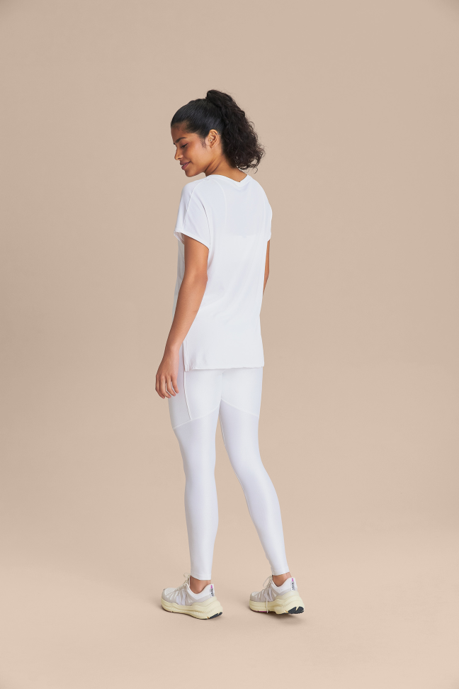 Camiseta V Comfort White Branco LIVE! - #4