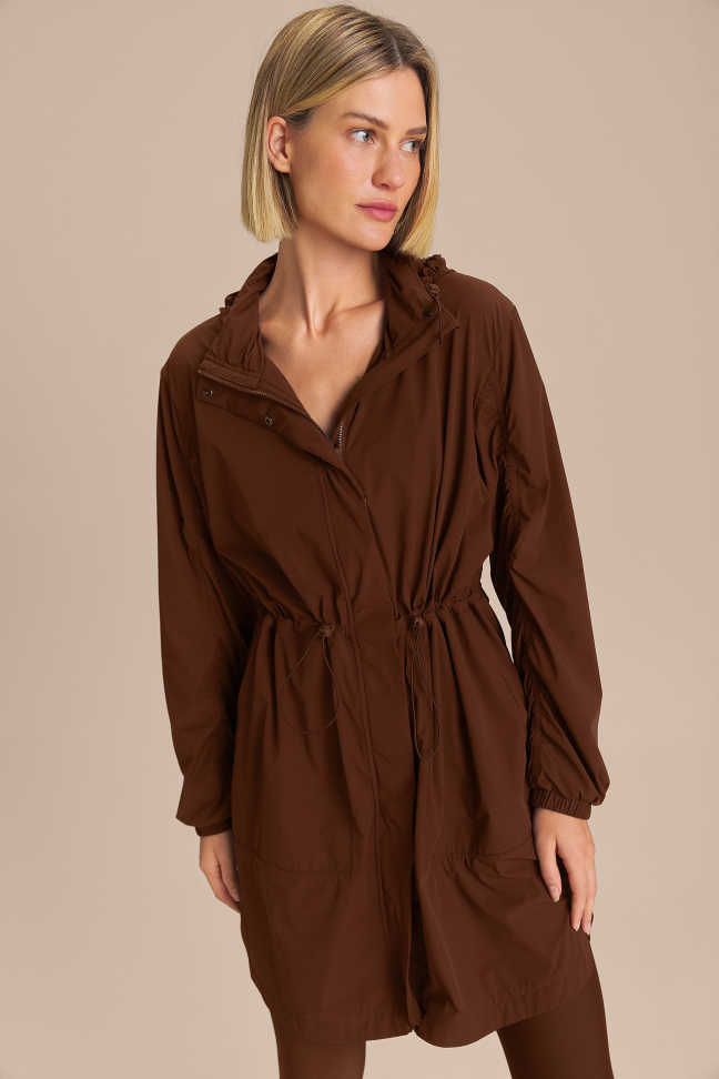 Parka Long Smooth Touch Chocolate Plum LIVE!