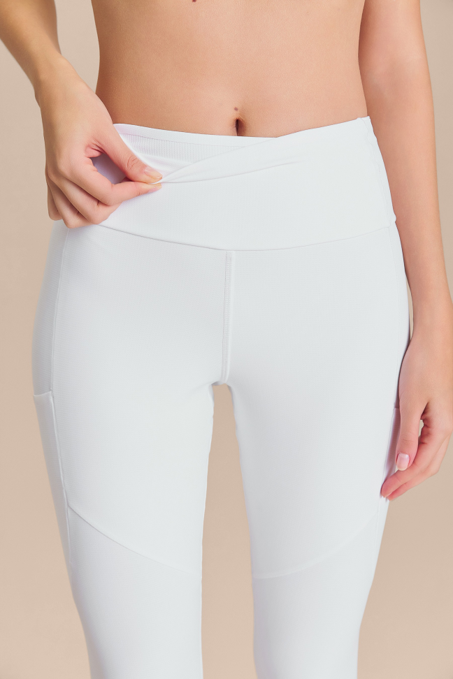 Legging Six Pockets Speed White  LIVE! - #7