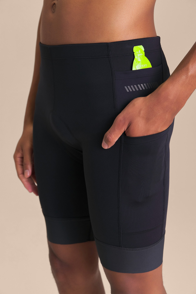 Bermuda Run UnderFree 9'' Men Masculina Preta LIVE!