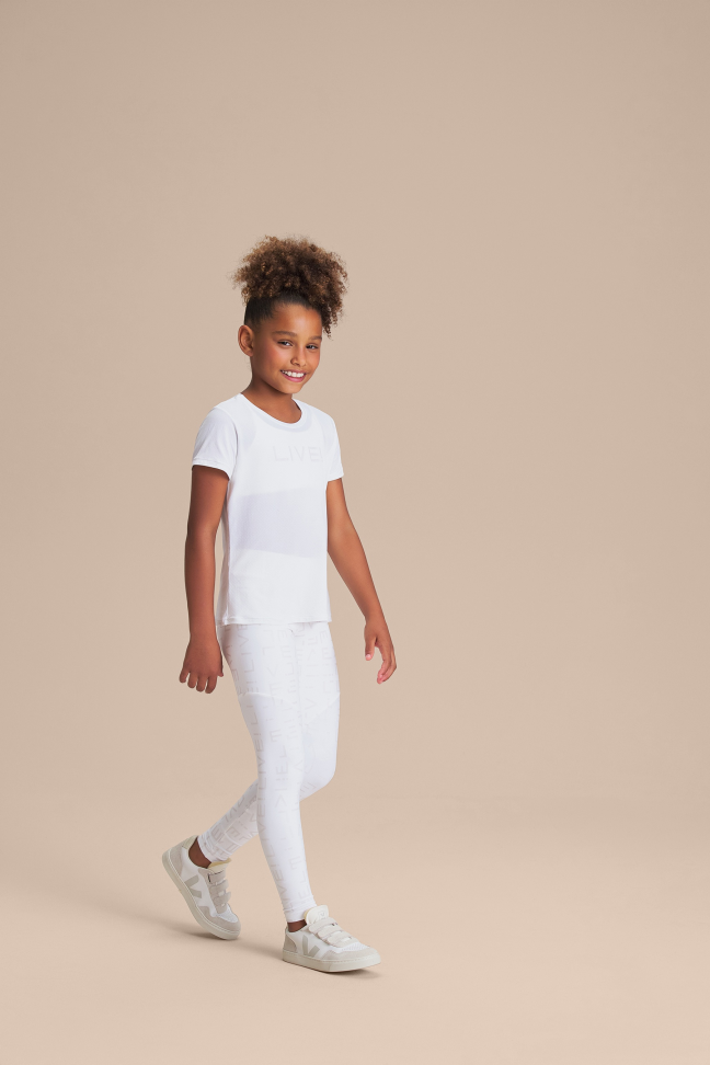 Camiseta LIVE! Comfort Kids Branca - #4