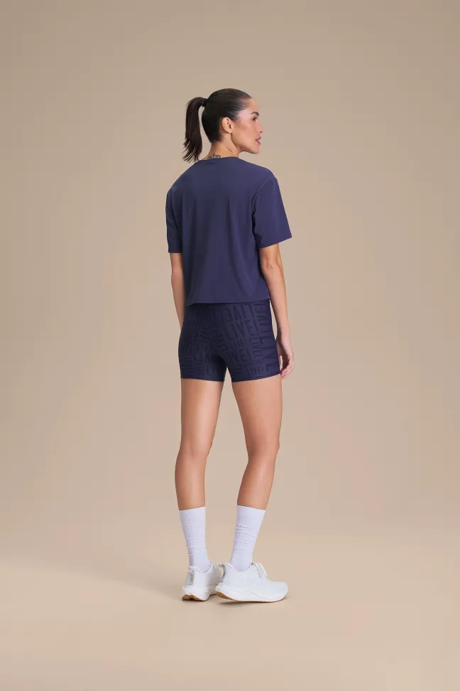 Shorts Fitness Feminino LIVE! Fit Tide - #5