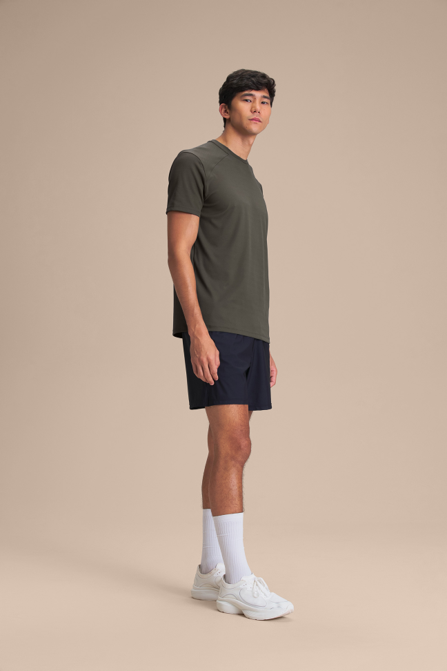 Camiseta Fitness Masculina LIVE! Train Up Loose Comfy Obsidian Grey - #5