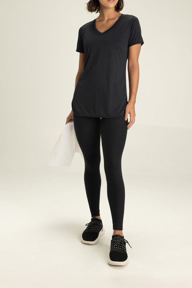Camiseta Fit Action Preto LIVE!