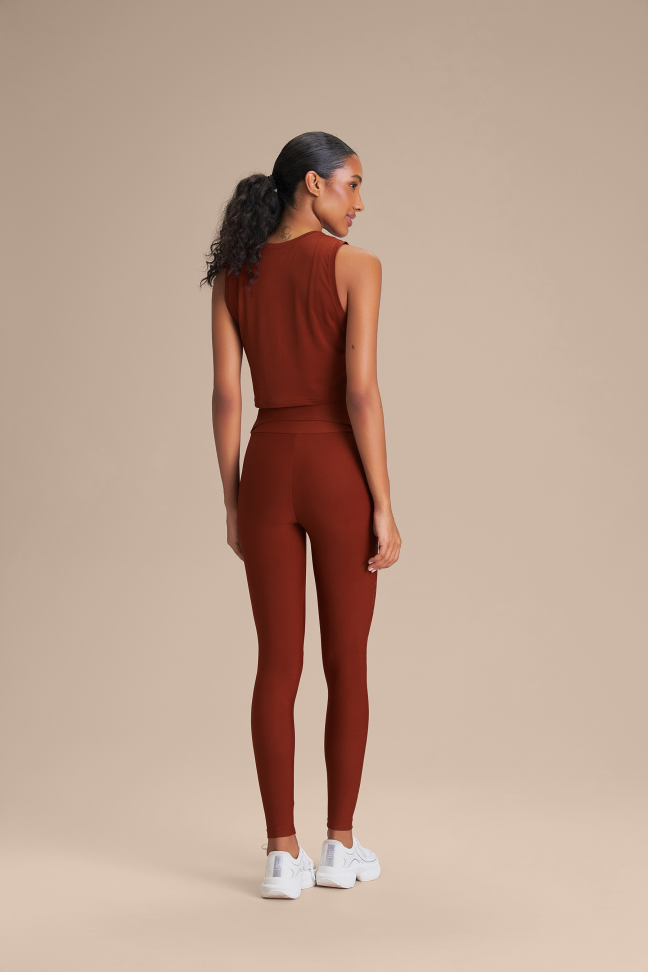 Regata Cropped LIVE! Comfort Rust Red - #3