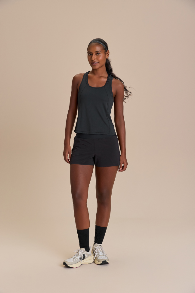 Regata Equilíbrio Bio Stretch Preto LIVE!