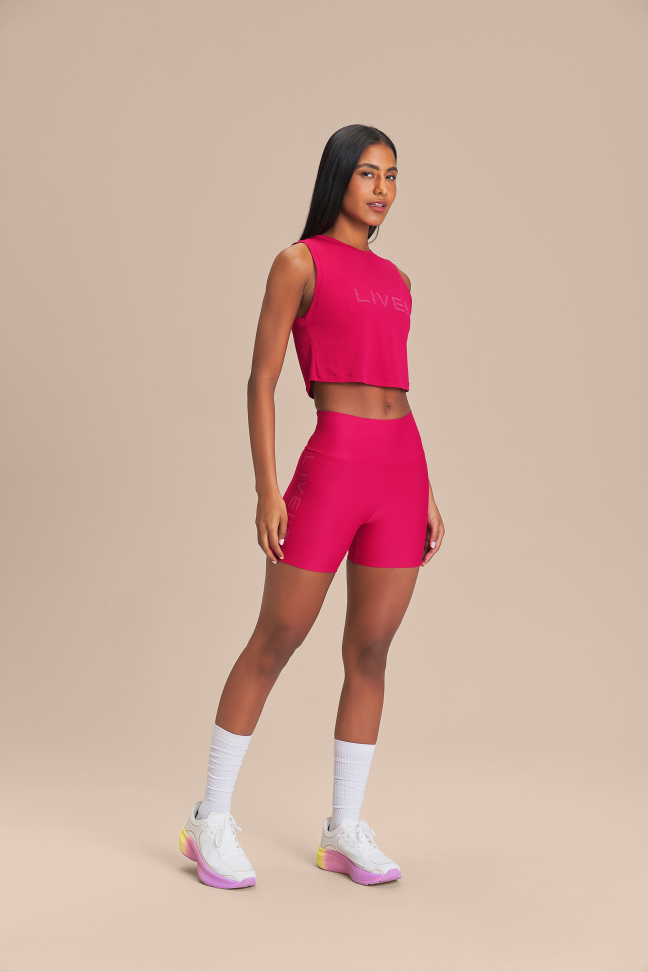 Regata Cropped LIVE! Comfort Vital Pink - #4