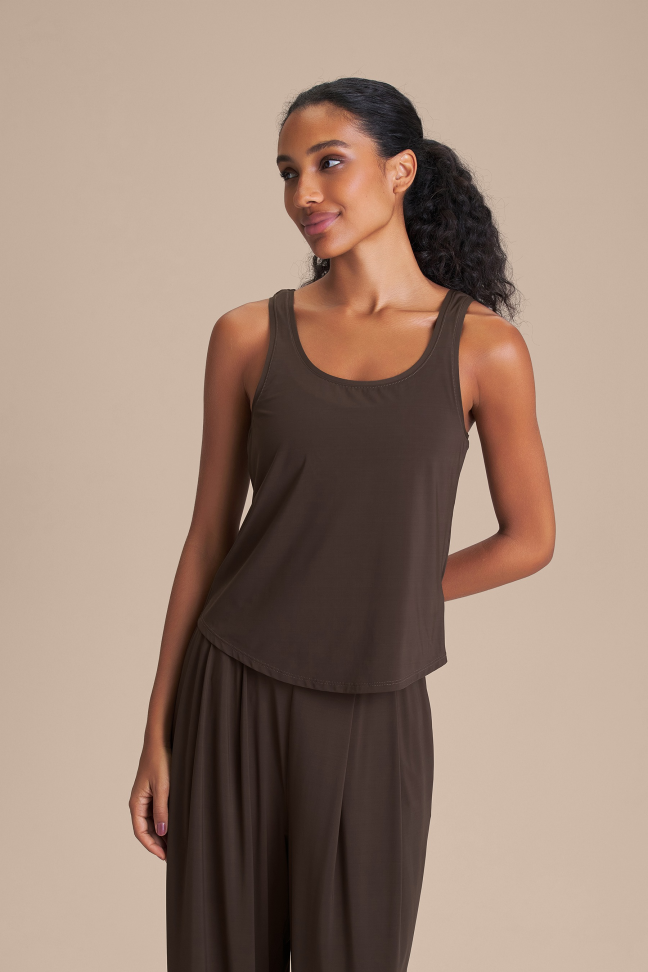 Regata Fitness Feminina LIVE! Basic Wide Cocoa Brown